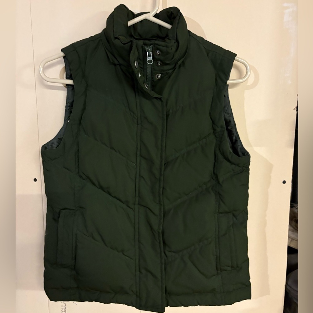 Gap Puffer Dark Green Vest
